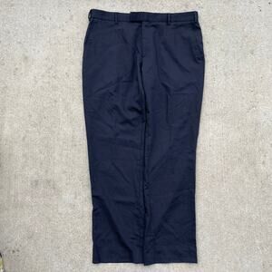 Louis Vuitton Uniform Black Wool Trousers Mens Size 54 (36 Waist)